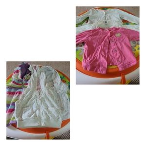 Baby girl hoodies and sweaters
